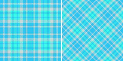 Pattern fabric tartan. Background seamless check. Textile plaid texture vector. vector