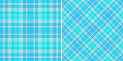 Pattern fabric tartan. Background seamless check. Textile plaid texture vector. vector