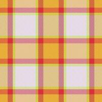 Pattern fabric tartan. Plaid vector seamless. Check texture background textile.