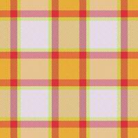 Pattern fabric tartan. Plaid vector seamless. Check texture background textile.