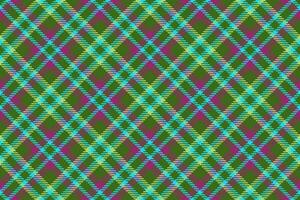 Plaid texture background. Pattern fabric seamless. Tartan textile vector check.