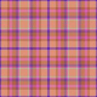 Check seamless fabric. Texture plaid pattern. Background textile tartan vector. vector