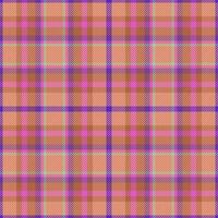 Check seamless fabric. Texture plaid pattern. Background textile tartan vector. vector