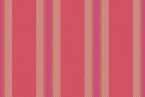 Textile background stripe. Vertical fabric pattern. Vector seamless texture lines.