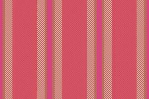 Textile background stripe. Vertical fabric pattern. Vector seamless texture lines.