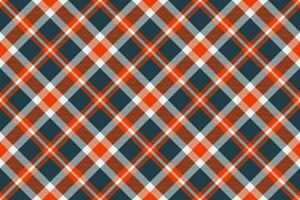 Tartan plaid background, diagonal check seamless pattern. Vector fabric texture for textile print, wrapping paper, gift card, wallpaper.