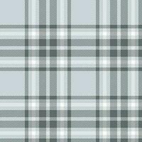 Plaid seamless pattern. Check fabric texture. Vector textile print.