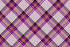 Tartan plaid background, diagonal check seamless pattern. Vector fabric texture for textile print, wrapping paper, gift card, wallpaper.