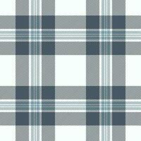 Plaid seamless pattern. Check fabric texture. Vector textile print.