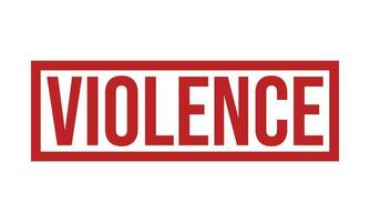 Violence Rubber Stamp Seal Vector