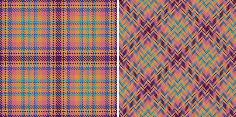 Tartan textile check. Vector seamless plaid. Background pattern texture fabric.