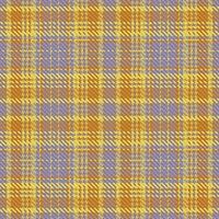 Check seamless pattern. Fabric textile texture. Background plaid tartan vector. vector