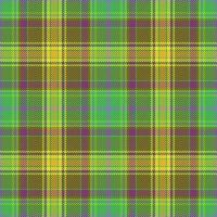 Tartan textile fabric. Background vector texture. Check plaid seamless pattern.