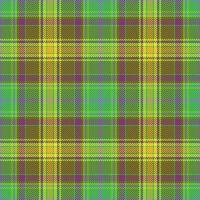 Tartan textile fabric. Background vector texture. Check plaid seamless pattern.