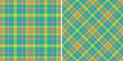 Vector pattern fabric. Tartan textile seamless. Texture plaid check background.