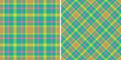 Vector pattern fabric. Tartan textile seamless. Texture plaid check background.