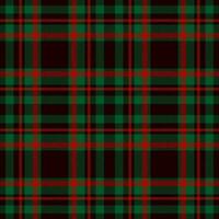 Plaid seamless pattern. Check fabric texture. Vector textile print.
