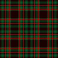 Plaid seamless pattern. Check fabric texture. Vector textile print.