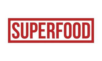 Superfood Rubber Stamp Seal Vector