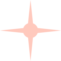 Star Rosa isoliert png