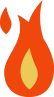 logo de icono de fuego png