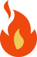 logo de icono de fuego png