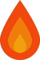 logo de icono de fuego png