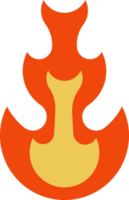 logo d'icône de feu png