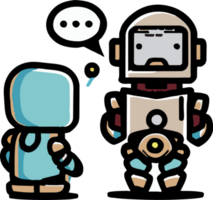 parlando robot png grafico clipart design