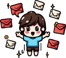 email marketing png graphic clipart design