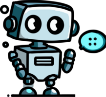 hablando robot png gráfico clipart diseño