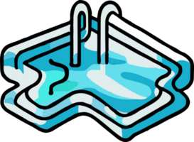 nuoto piscina png grafico clipart design