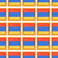 modelo Galleta con bandera país Armenia en sabroso galleta png