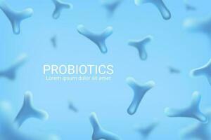 probiótico bacterias lactobacilo, prebióticos intestino vector