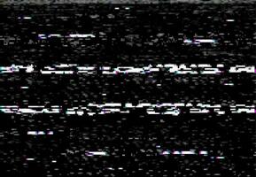 vhs vídeo pantalla con falla efecto, distorsión vector