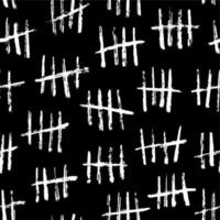 Wall tally marks pattern, prison jail count lines vector