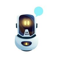 talkbot charlatán virtual en línea apoyo chatbot vector
