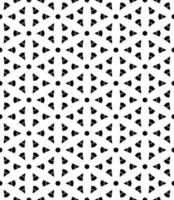 Black and white seamless abstract pattern. Background and backdrop. Grayscale ornamental design. vector