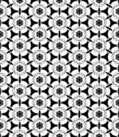 Black and white seamless abstract pattern. Background and backdrop. Grayscale ornamental design. vector