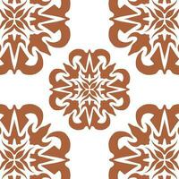 geometric cool abstract floral pattern vector