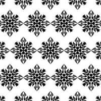 geometric cool abstract floral pattern vector