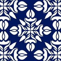 geometric cool abstract floral pattern vector