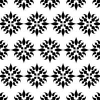 geometric cool abstract floral pattern vector