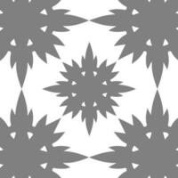 geometric cool abstract floral pattern vector