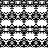 geometric cool abstract floral pattern vector