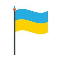 Flag of Ukraine. Ukrainian symbols. vector