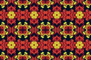Indigenous pattern design, abstract, from geometric shapes, Asian style, used for background, home decoration, wallpaper. vector