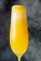 Mango Mimosa cocktail photo