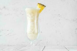 Pina Colada glass photo