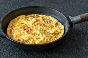 Frittata with vegetables photo